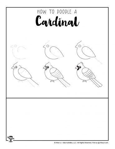 How to Draw Birds for Kids | Woo! Jr. Kids Activities : Children's ...