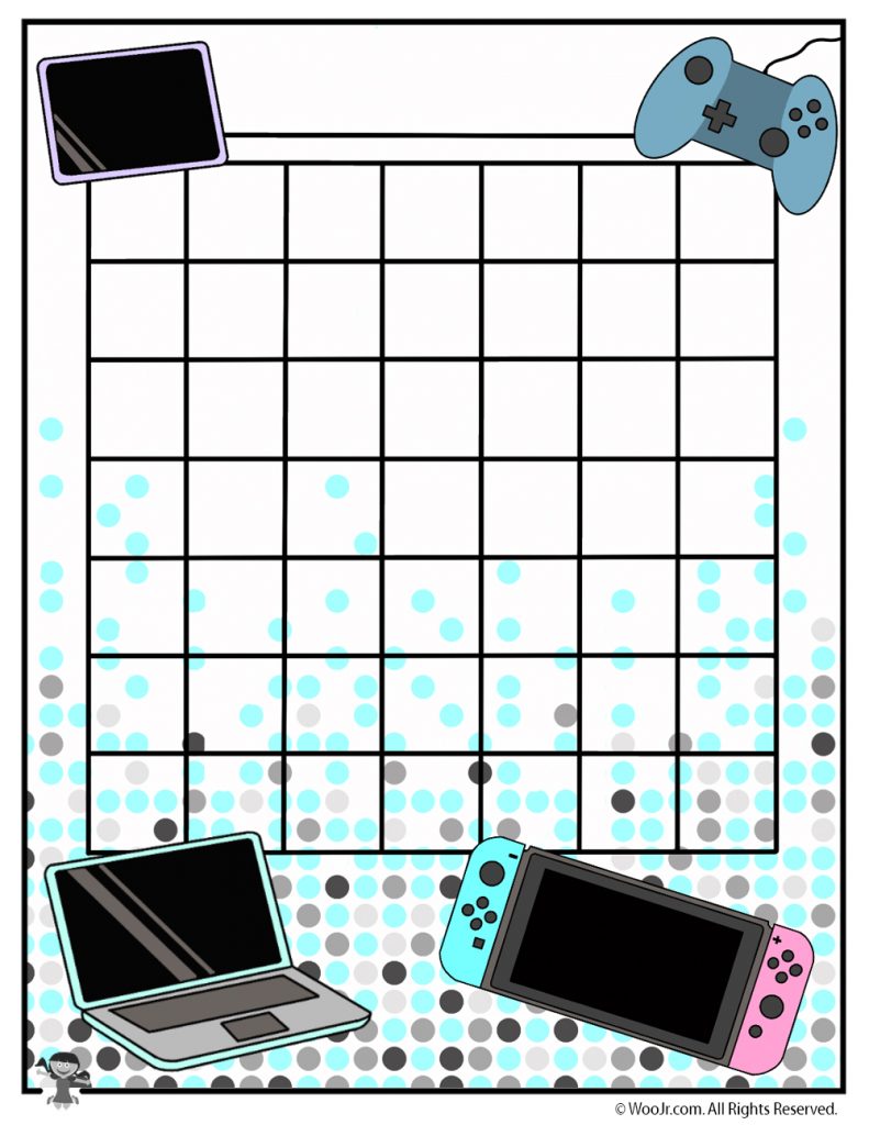 Time Sticker Chart Printable Sticker Charts | Positive Reinforcement | Woo! Jr. Kids ...