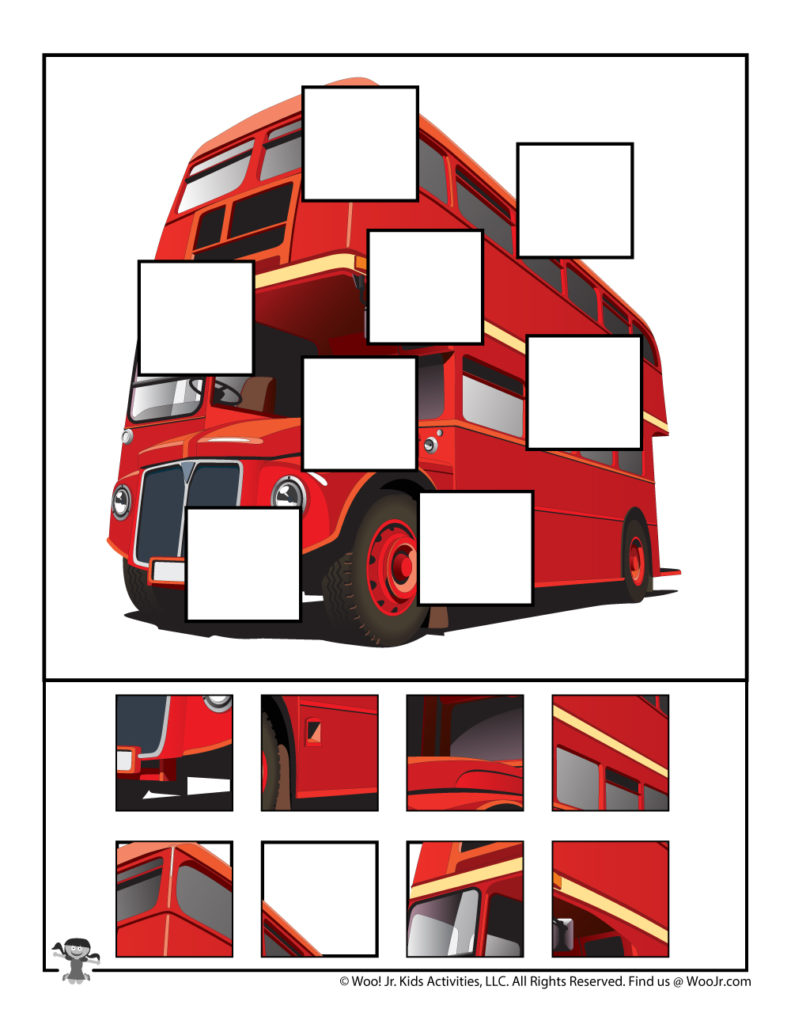 Transportation Missing Puzzle Pieces Games | Woo! Jr. Kids Activities ...
